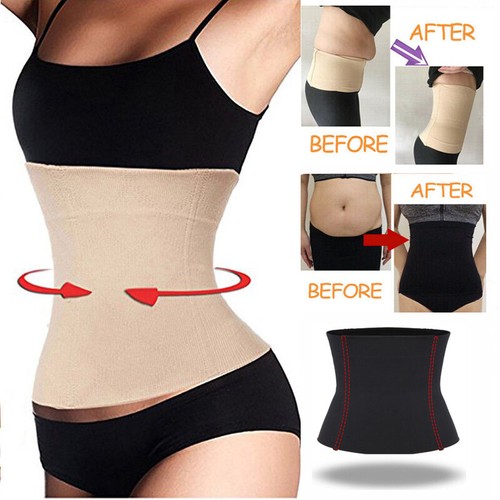 Postpartum belly - in,